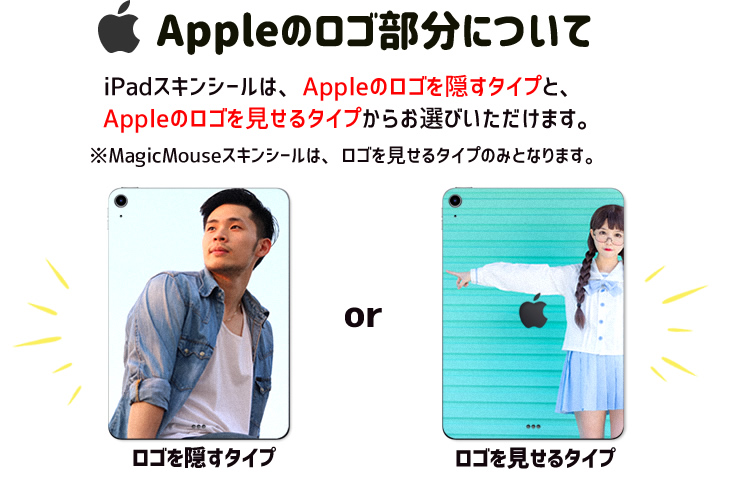 Appleロゴ部分について