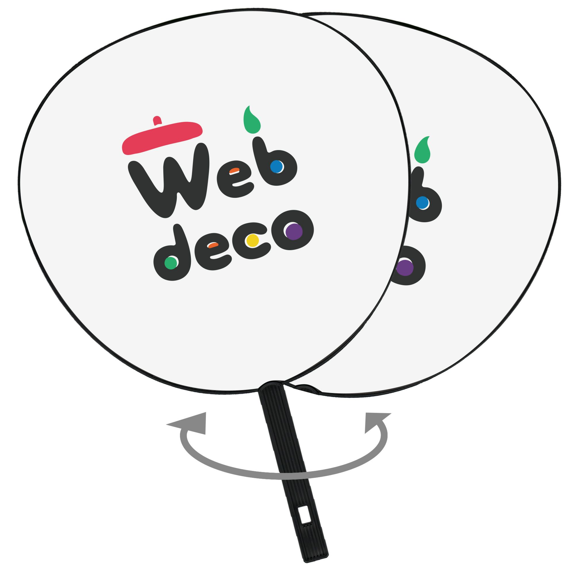 Web deco うちわ 【両面うちわ】 ウェブデコ 推し活 グッズ ◇ID M様専用世界一可愛くて被らないうちわ屋さん