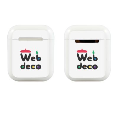 Web deco AirPods 【第1世代用スキンシール 】 【 4個セット ...