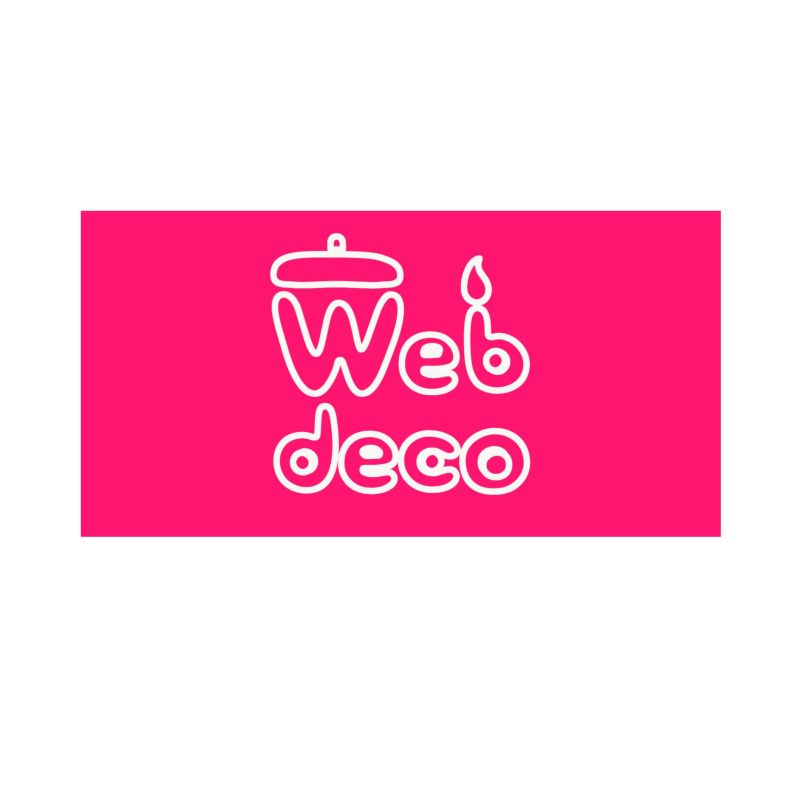 Web deco 切り文字ステッカー