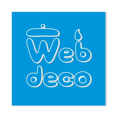 Web deco 切り文字ステッカー