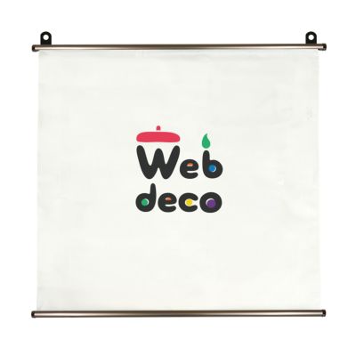 Web deco タペストリー 【□ハイグレード】【□シルバー】【912×1800】単品 ウェブデコ ◎ 推し活 グッズ ◇ID