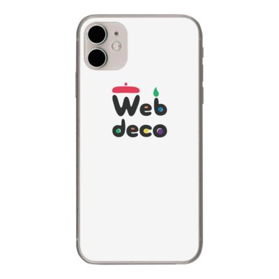 Web deco iPhone スキンシール 【□ iPhone11 用 】【 2個セット 】 ウェブデコ スマホカバー 推し活 グッズ ◇ID