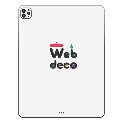 Web deco iPad Pro スキンシール 【12.9inch 4th-G 2020】【4個セット】 ウェブデコ 推し活 グッズ ◇ID