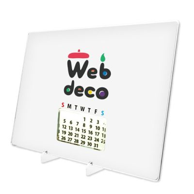 Webdeco アクリル万年カレンダー