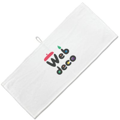 Web deco スポーツタオル 【□ ループ付き 】単品 ウェブデコ ◇ID