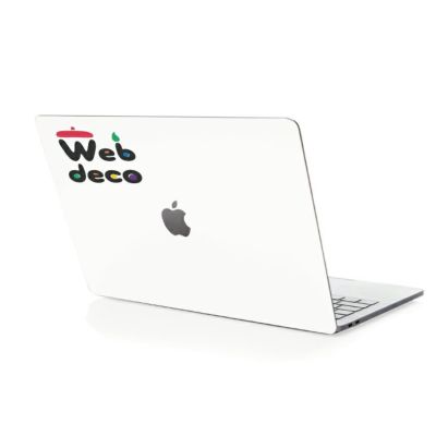 Web deco MacBook Pro スキンシール 【15インチ 2016~2019】【ロゴを見せる】【3個セット】( A1707 / A1990 ) ウェブデコ  推し活 グッズ ◇ID