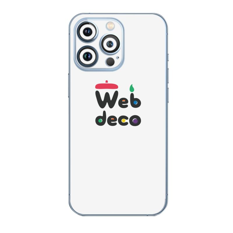 Web deco iPhone スキンシール