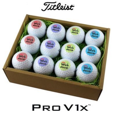 Web deco ゴルフボール 【□12個入り】【□ Titleist HVC SOFT