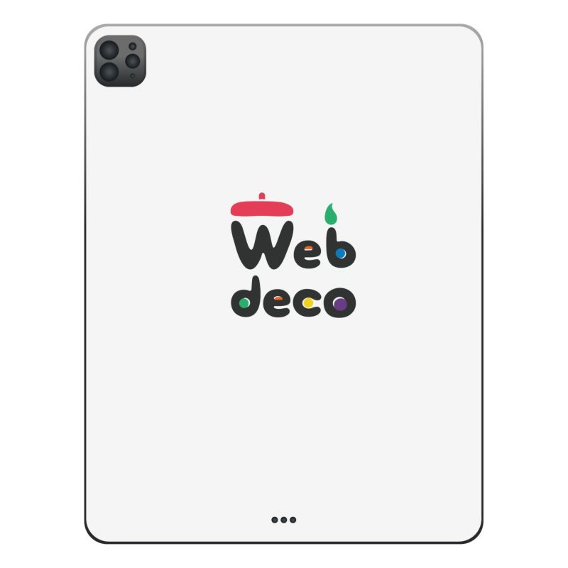 Web deco iPad スキンシール