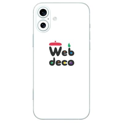 Web deco iPhone スキンシール 【 iPhone16 Plus 用 】【 4個セット 】 ウェブデコ スマホカバー 推し活 グッズ ◇ID