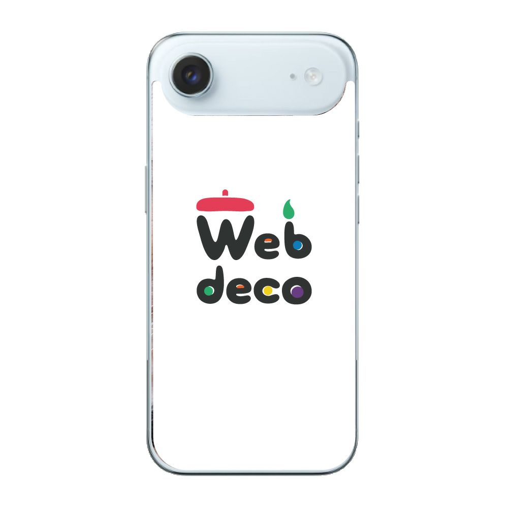 Web deco iPhone スキンシール 【 iPhone 17 Air 用 】【 2個セット 】 