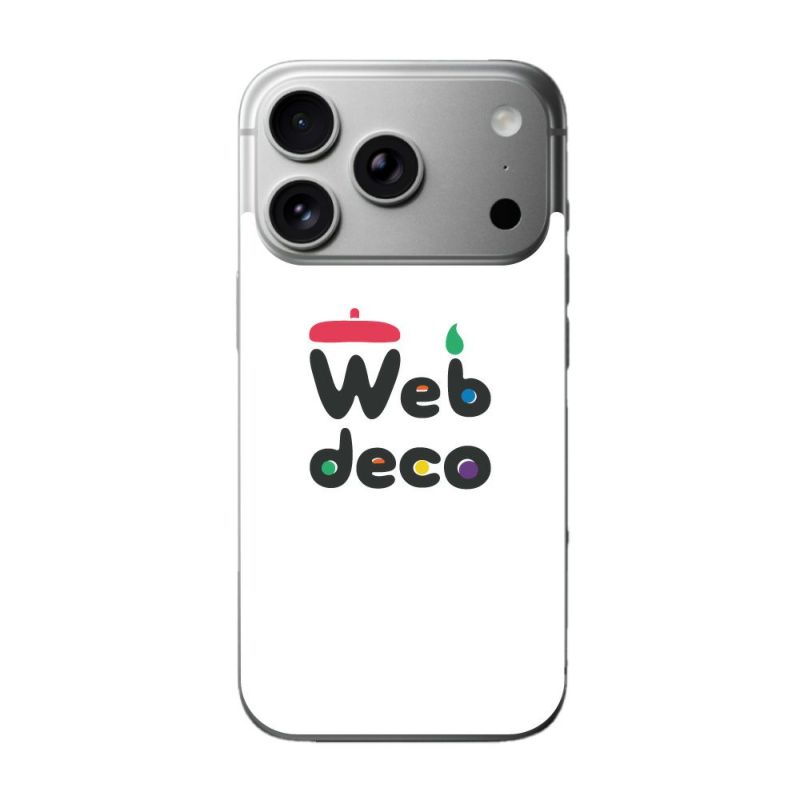Web deco iPhone スキンシール 【 iPhone 17 Pro 用 】単品